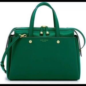 Henri Bendel Bowery Satchel Limited Edition Tea Green